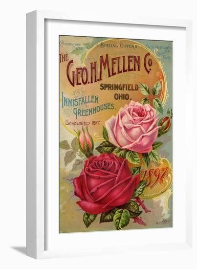 Seed Catalogues: The Geo. H. Mellen Co. Condensed Catalogue of Special Offers-null-Framed Art Print