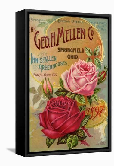 Seed Catalogues: The Geo. H. Mellen Co. Condensed Catalogue of Special Offers-null-Framed Stretched Canvas