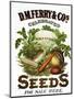 Seed Company Poster, c1800-null-Mounted Giclee Print