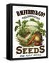 Seed Company Poster, c1800-null-Framed Stretched Canvas