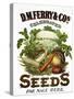 Seed Company Poster, c1800-null-Stretched Canvas