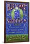 Seed Farm - Vintage Sign-Lantern Press-Framed Art Print