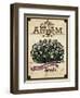 Seed Packet - Alyssum-The Saturday Evening Post-Framed Giclee Print