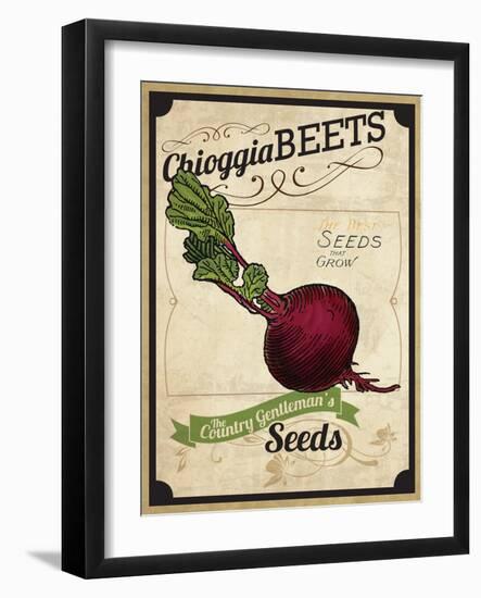 Seed Packet - Beet-The Saturday Evening Post-Framed Giclee Print