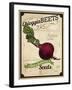 Seed Packet - Beet-The Saturday Evening Post-Framed Giclee Print