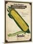 Seed Packet - Corn-The Saturday Evening Post-Mounted Premium Giclee Print