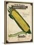 Seed Packet - Corn-The Saturday Evening Post-Stretched Canvas