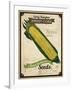 Seed Packet - Corn-The Saturday Evening Post-Framed Giclee Print