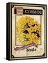 Seed Packet - Cosmos-The Saturday Evening Post-Framed Stretched Canvas