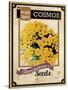 Seed Packet - Cosmos-The Saturday Evening Post-Stretched Canvas