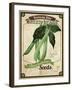 Seed Packet - Greenbeans-The Saturday Evening Post-Framed Giclee Print