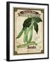 Seed Packet - Greenbeans-The Saturday Evening Post-Framed Giclee Print