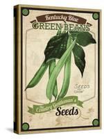 Seed Packet - Greenbeans-The Saturday Evening Post-Stretched Canvas