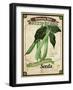 Seed Packet - Greenbeans-The Saturday Evening Post-Framed Giclee Print