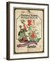 Seed Packet - Hollyhock-The Saturday Evening Post-Framed Giclee Print