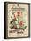 Seed Packet - Hollyhock-The Saturday Evening Post-Framed Stretched Canvas