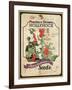 Seed Packet - Hollyhock-The Saturday Evening Post-Framed Giclee Print