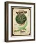 Seed Packet - Melon-The Saturday Evening Post-Framed Premium Giclee Print