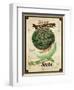 Seed Packet - Melon-The Saturday Evening Post-Framed Premium Giclee Print