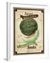 Seed Packet - Melon-The Saturday Evening Post-Framed Giclee Print