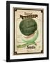 Seed Packet - Melon-The Saturday Evening Post-Framed Giclee Print