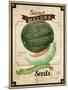 Seed Packet - Melon-The Saturday Evening Post-Mounted Giclee Print