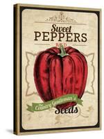 Seed Packet - Pepper-The Saturday Evening Post-Stretched Canvas