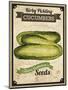 Seed Packet - Pickle-The Saturday Evening Post-Mounted Giclee Print