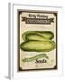 Seed Packet - Pickle-The Saturday Evening Post-Framed Giclee Print