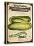 Seed Packet - Pickle-The Saturday Evening Post-Stretched Canvas