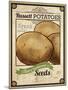 Seed Packet - Potatoes-The Saturday Evening Post-Mounted Giclee Print