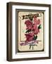 Seed Packet - Sweet Peas-The Saturday Evening Post-Framed Giclee Print