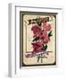 Seed Packet - Sweet Peas-The Saturday Evening Post-Framed Giclee Print