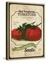 Seed Packet - Tomatoes-The Saturday Evening Post-Stretched Canvas