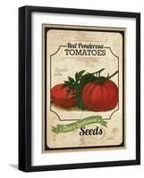 Seed Packet - Tomatoes-The Saturday Evening Post-Framed Giclee Print