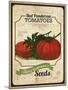 Seed Packet - Tomatoes-The Saturday Evening Post-Mounted Giclee Print