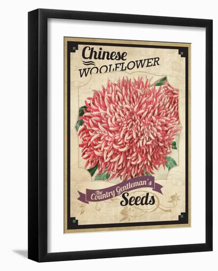 Seed Packet - Woolflower-The Saturday Evening Post-Framed Giclee Print