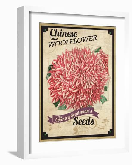 Seed Packet - Woolflower-The Saturday Evening Post-Framed Giclee Print