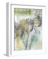 Seed Pod Composition II-Naomi McCavitt-Framed Art Print