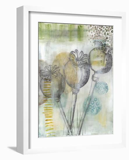 Seed Pod Composition II-Naomi McCavitt-Framed Art Print