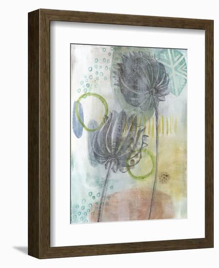 Seed Pod Composition IV-Naomi McCavitt-Framed Art Print