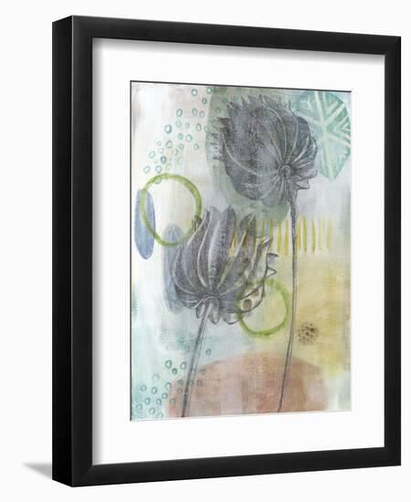 Seed Pod Composition IV-Naomi McCavitt-Framed Art Print