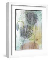 Seed Pod Composition IV-Naomi McCavitt-Framed Art Print