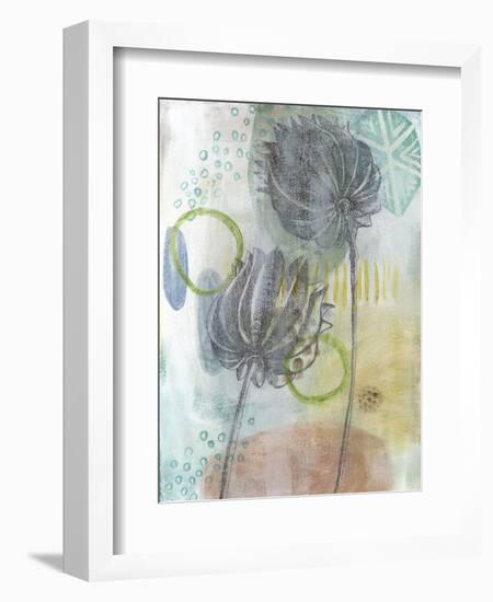 Seed Pod Composition IV-Naomi McCavitt-Framed Art Print