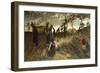 Seeding in Tuscany-Niccolo Cannicci-Framed Premium Giclee Print