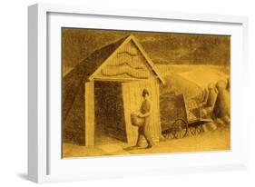 Seedtime and Harvest, 1937-Grant Wood-Framed Giclee Print