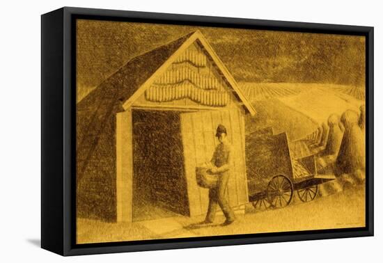 Seedtime and Harvest, 1937-Grant Wood-Framed Stretched Canvas