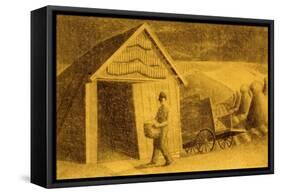 Seedtime and Harvest, 1937-Grant Wood-Framed Stretched Canvas