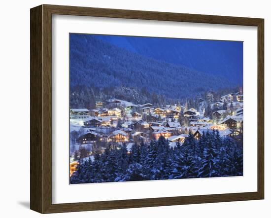 Seefeld Village, the Tyrol, Austria, Europe-Christian Kober-Framed Photographic Print