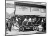 Seeing Chicago, auto at Monroe near State, Chicago, Illinois, 1900-Hans Behm-Mounted Photographic Print